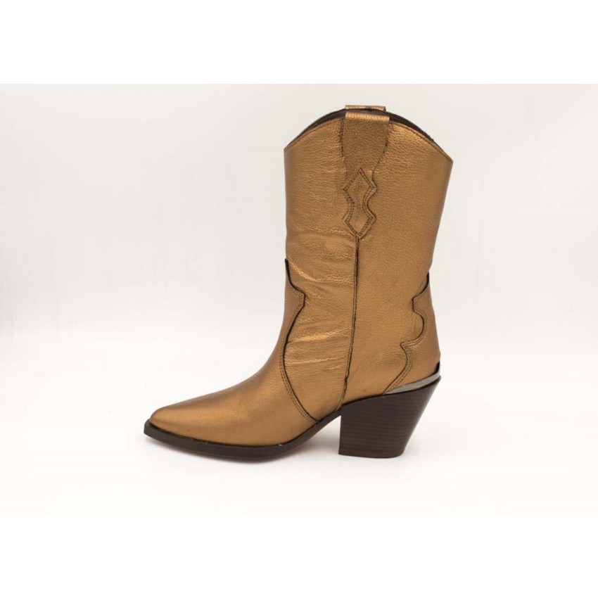 Botas Camperas Mujer Alpe 2037 Bronce | Marva Zapatería