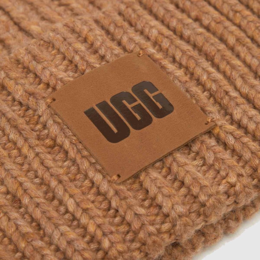 Gorro UGG Chunky Rib Camel | Marva Zapatería