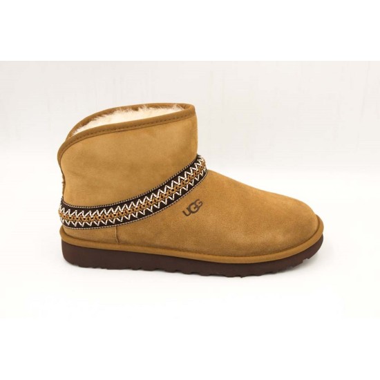 Botas UGG Classic Mini Crescent Camel | Marva Zapatería