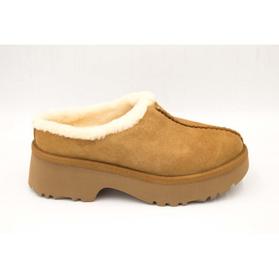 Zuecos UGG New Heights Cozy Camel | Marva Zapatería