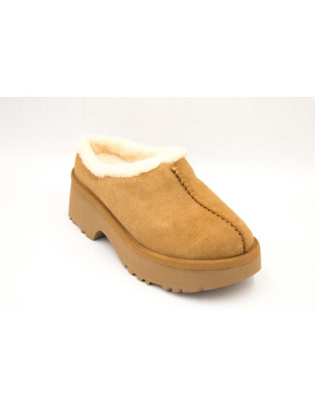 Zuecos UGG New Heights Cozy Camel | Marva Zapatería Zuecos UGG New Heights Cozy Camel | Marva Zapatería