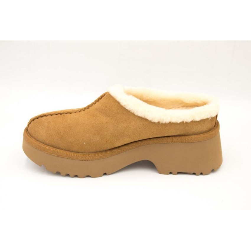 Zuecos UGG New Heights Cozy Camel | Marva Zapatería