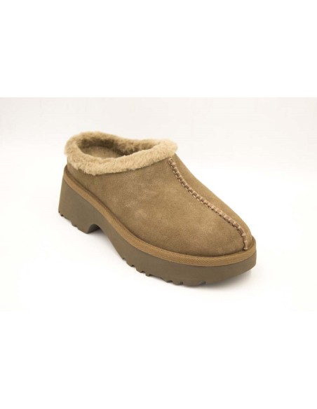 Zuecos UGG New Heights Cozy Marrones | Marva Zapatería Zuecos UGG New Heights Cozy Marrones | Marva Zapatería