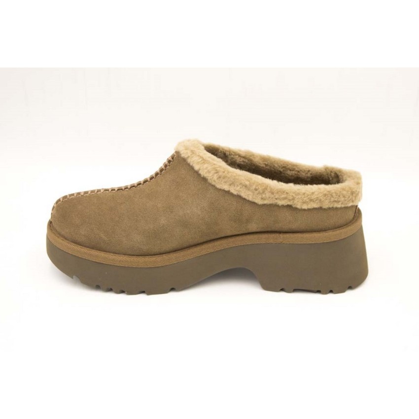 Zuecos UGG New Heights Cozy Marrones | Marva Zapatería
