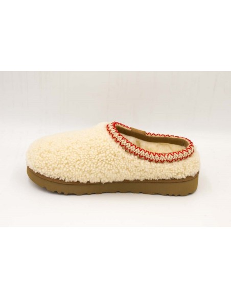 Zuecos UGG Tasman Maxi Curly Beige | Marva Zapatería