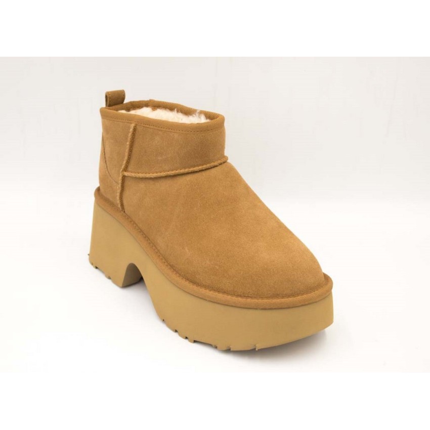 Botas UGG Classic Ultra Mini New Heights Camel | Marva Zapatería