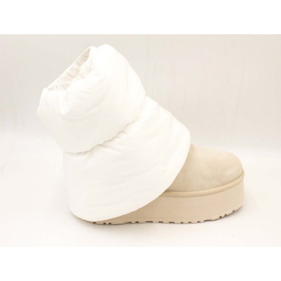 Botas UGG Classic Mini Dipper Puffer Beige | Marva Zapatería