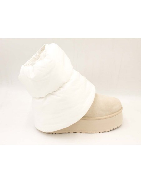Botas UGG Classic Mini Dipper Puffer Beige | Marva Zapatería