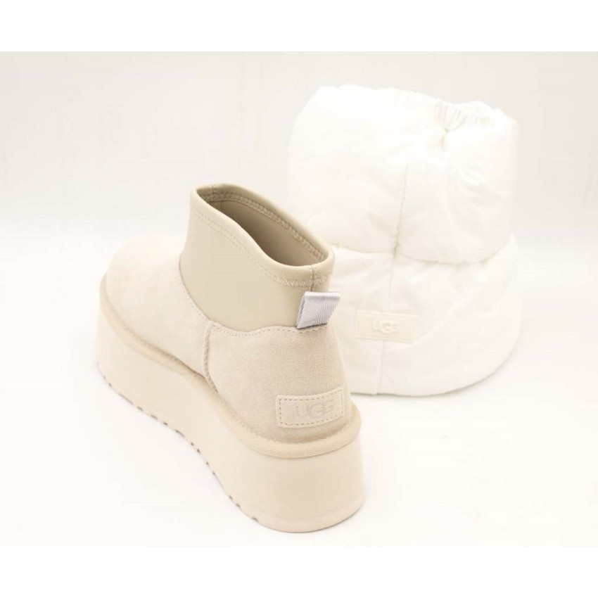 Botas UGG Classic Mini Dipper Puffer Beige | Marva Zapatería