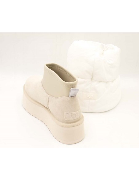Botas UGG Classic Mini Dipper Puffer Beige | Marva Zapatería