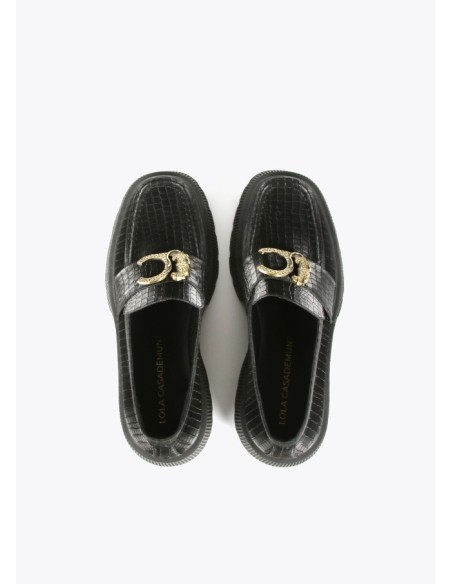 Mocasines Mujer Lola Casademunt 5029.00N Negros | Marva Zapatería