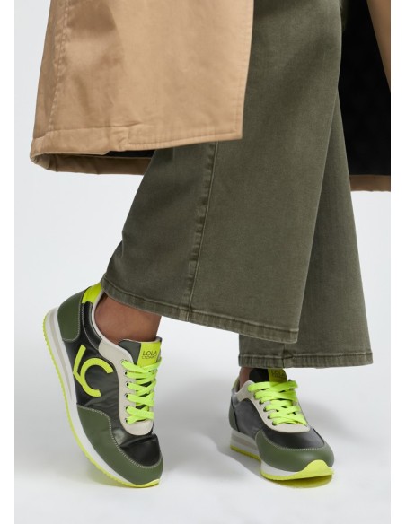 Sneakers Mujer Lola Casademunt 5004.268 Verdes | Marva Zapatería