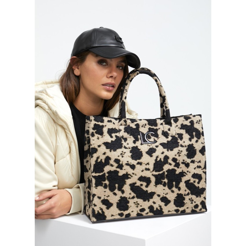 Bolso Lola Casademunt 4002.30N Animal Print | Marva Zapatería