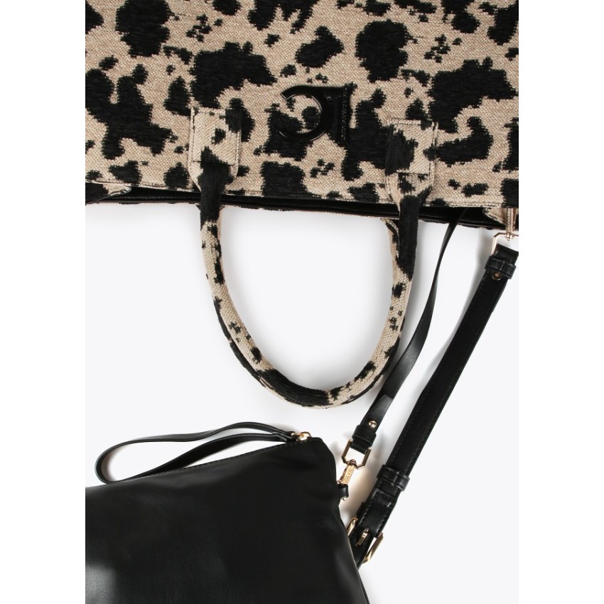 Bolso Lola Casademunt 4002.30N Animal Print | Marva Zapatería