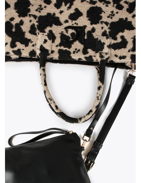 Bolso Lola Casademunt 4002.30N Animal Print | Marva Zapatería