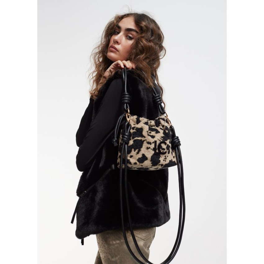 Bandolera Lola Casademunt 4021.30N Animal Print | Marva Zapatería