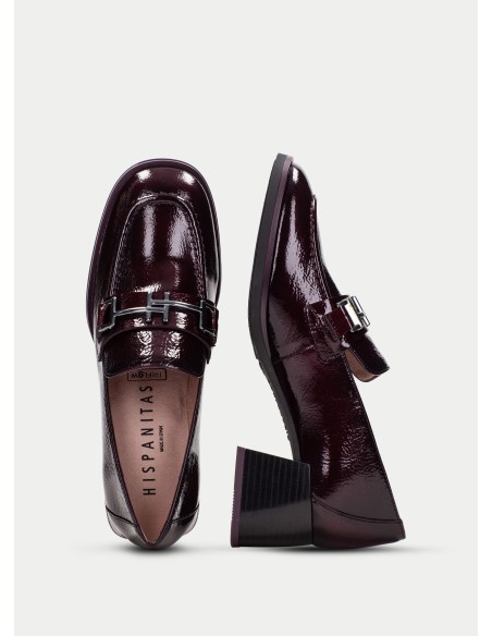 Mocasines Mujer Hispanitas HI243590 Burdeos | Marva Zapatería