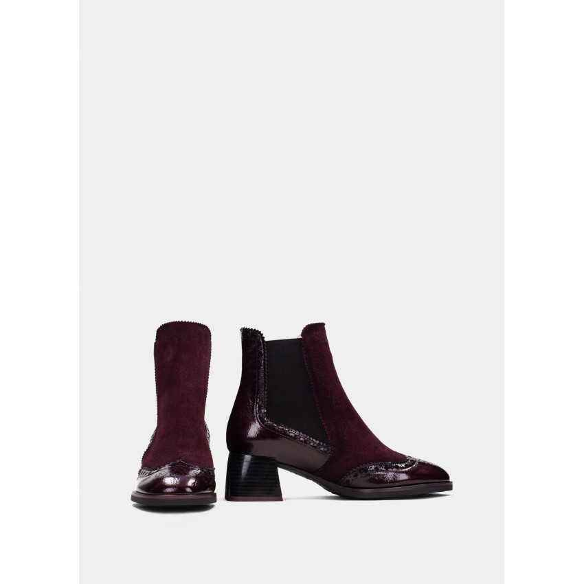 Botines Mujer Hispanitas HI243588 Burdeos | Marva Zapatería
