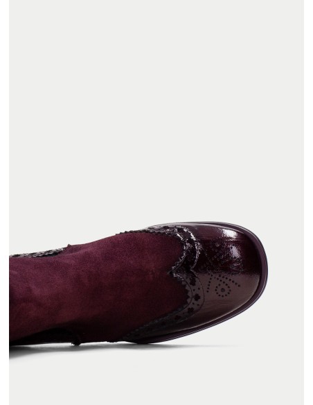 Botines Mujer Hispanitas HI243588 Burdeos | Marva Zapatería