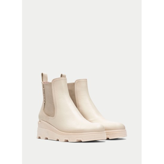 Botines Mujer Hispanitas HI243718 Beige | Marva Zapatería