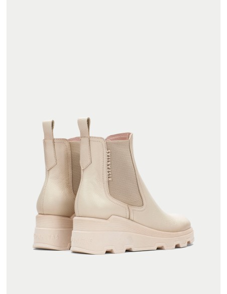 Botines Mujer Hispanitas HI243718 Beige | Marva Zapatería