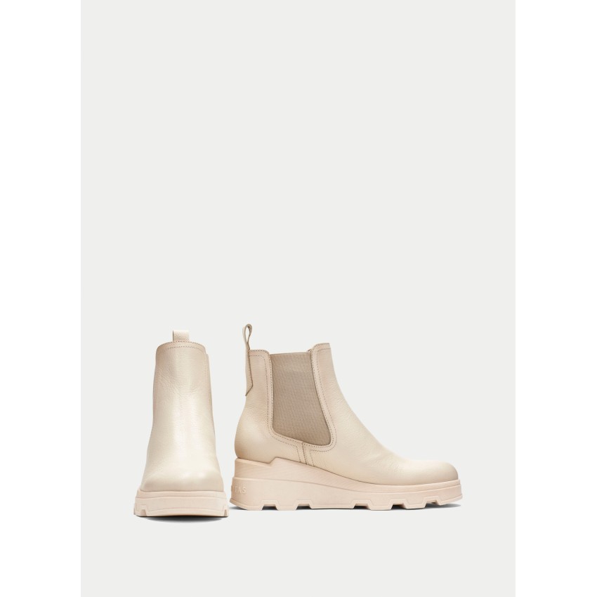 Botines Mujer Hispanitas HI243718 Beige | Marva Zapatería