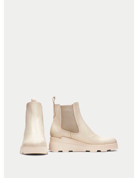 Botines Mujer Hispanitas HI243718 Beige | Marva Zapatería