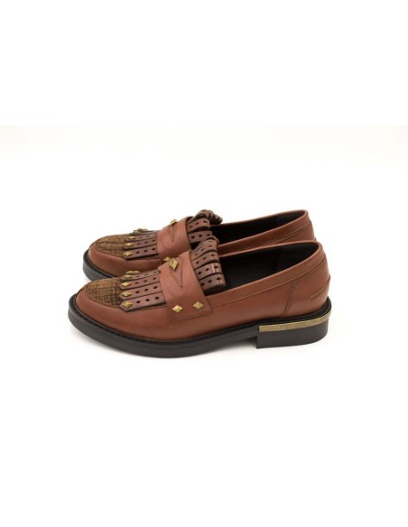 MOCASIN MUJER ELVIO ZANON 0103 BUR