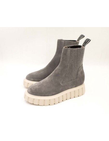 Botines Mujer Voile Blanche Grenelle Grises | Marva Zapatería