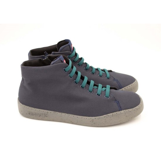 Botines Hombre Camper Peu Touring Azules | Marva Zapatería