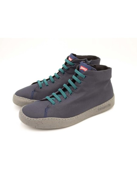 Botines Hombre Camper Peu Touring Azules | Marva Zapatería