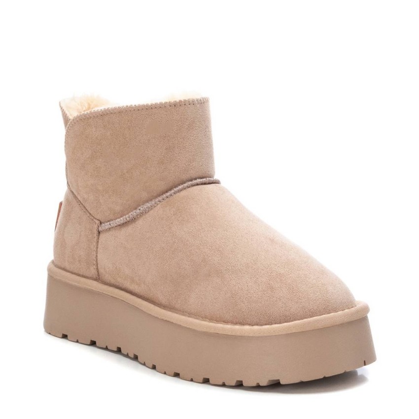Botines Mujer XTI 142197 Beige | Marva Zapatería