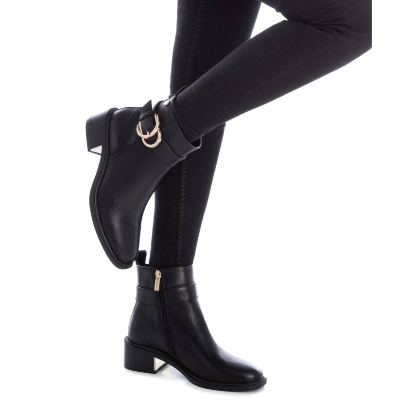 Botines Mujer XTI 143103 Negros | Marva Zapatería