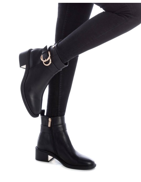 Botines Mujer XTI 143103 Negros | Marva Zapatería