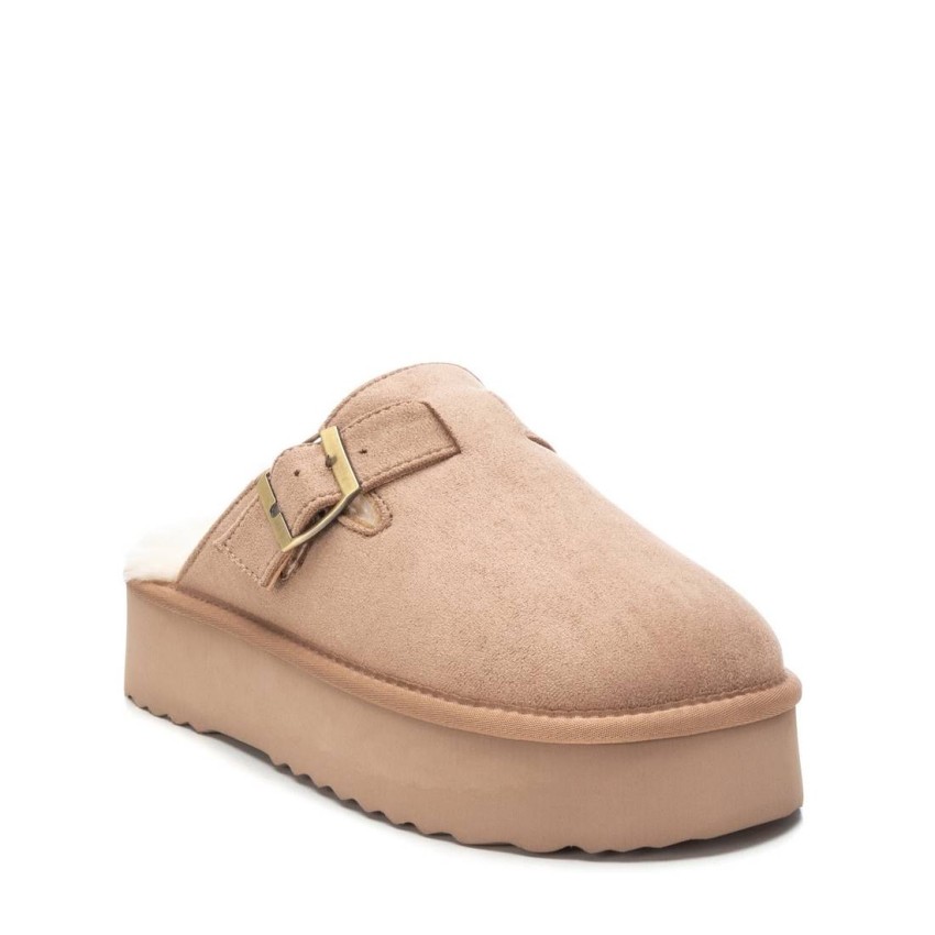 Zuecos Mujer XTI 143503 Beige | Marva Zapatería