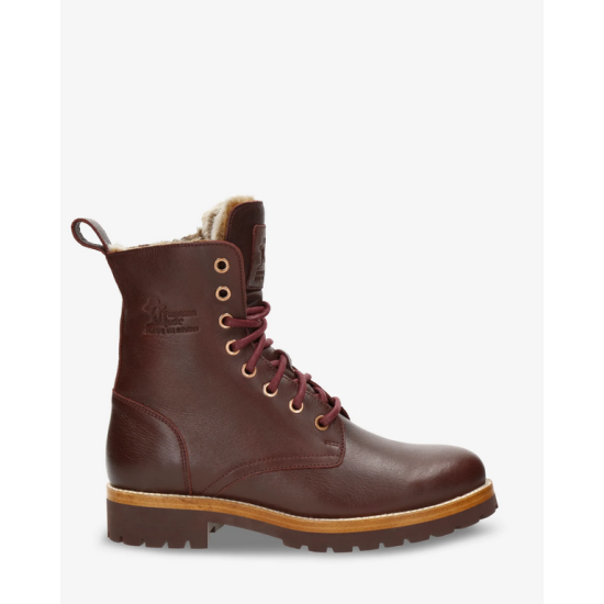 Botas Mujer Panama Jack Frisia B19 Burdeos | Marva Zapatería
