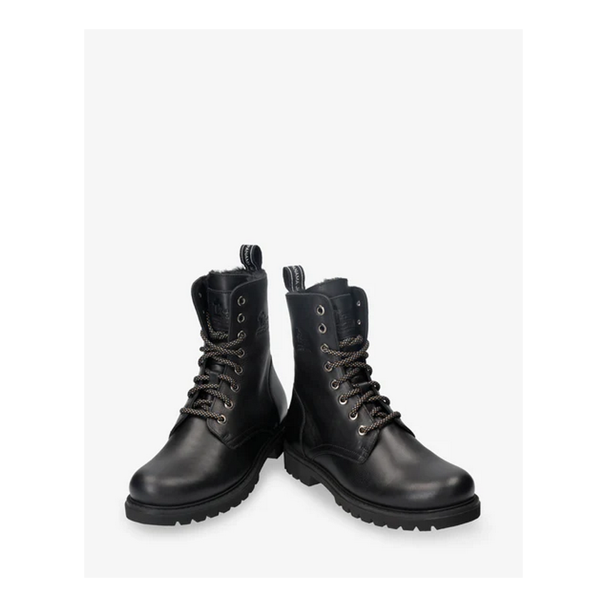 Botas Mujer Panama Jack Frisia B1 Negras | Marva Zapatería