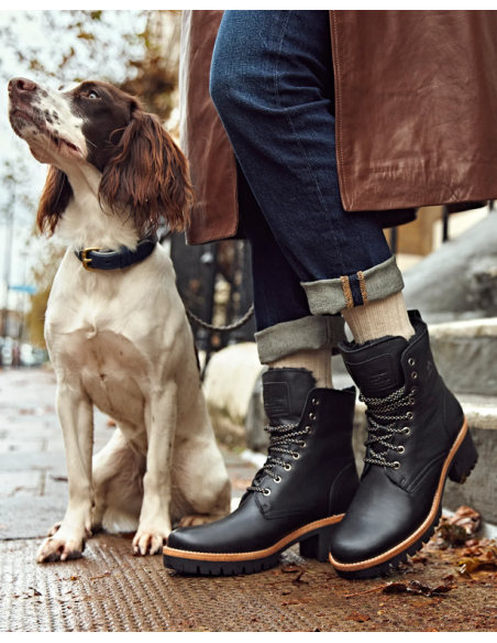 Botas Mujer Panama Jack Padma B2 Negras | Marva Zapatería