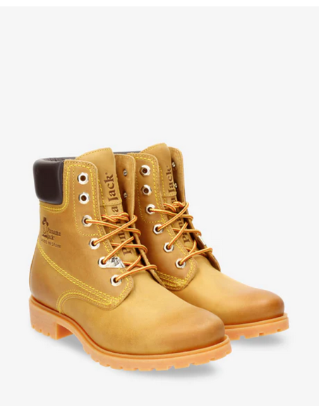 Botas Mujer Panama Jack 03 Amarillas | Marva Zapatería