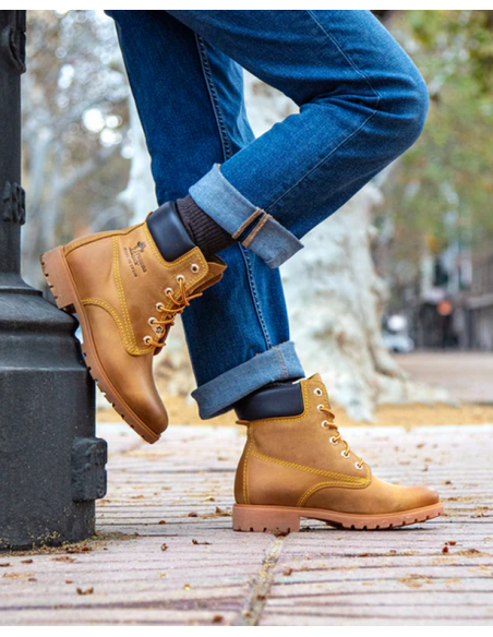 Botas Mujer Panama Jack 03 Amarillas | Marva Zapatería