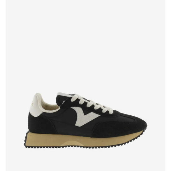 Sneakers Mujer Victoria Cosmos Negras | Marva Zapatería