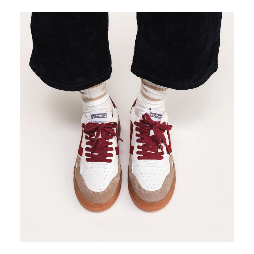 Zapatillas Mujer Victoria Seul Rojas | Marva Zapatería