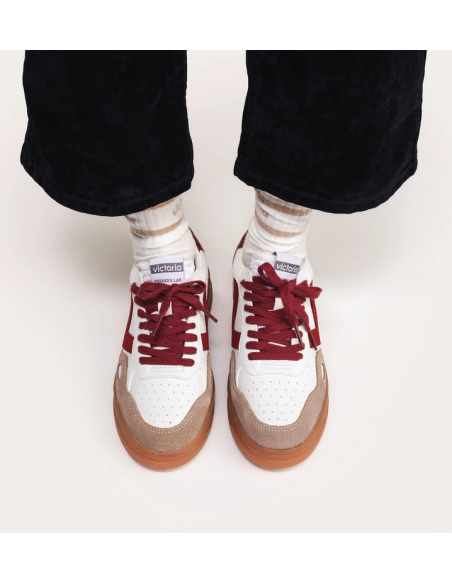 Zapatillas Mujer Victoria Seul Rojas | Marva Zapatería