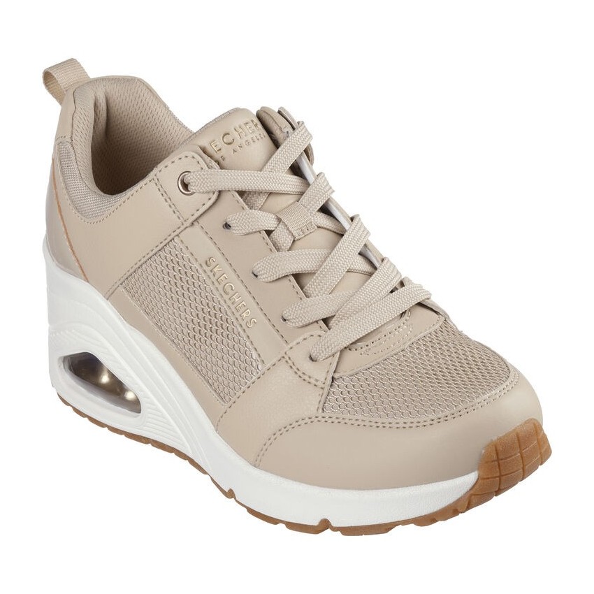 Sneakers Mujer Skechers Everything Nice Beige | Marva Zapatería