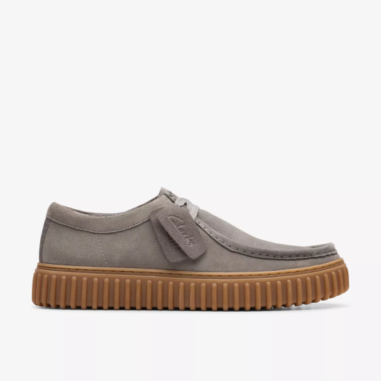 Zapatos Hombre Clarks Torhill Lo Grises | Marva Zapatería