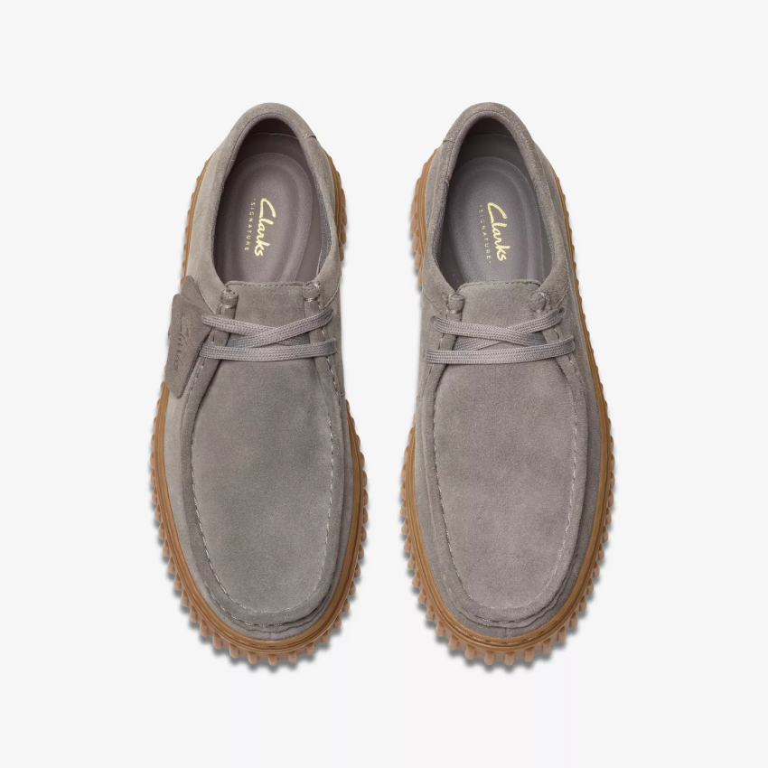 Zapatos Hombre Clarks Torhill Lo Grises | Marva Zapatería