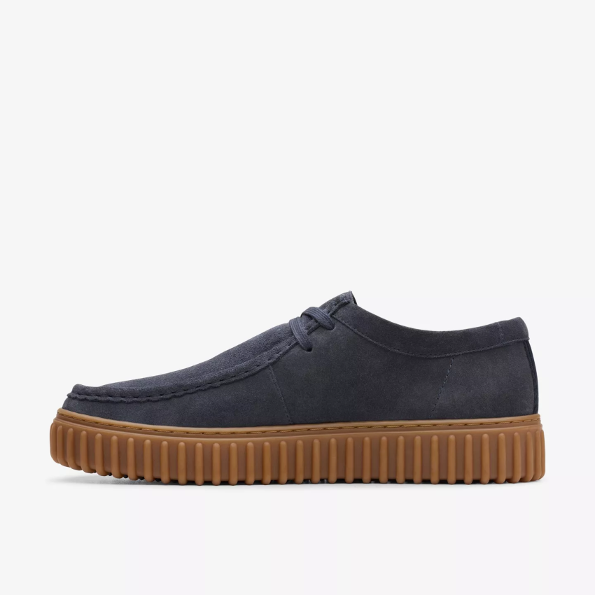 Zapatos Hombre Clarks Torhill Lo Azules | Marva Zapatería