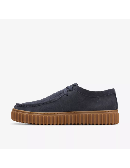 Zapatos Hombre Clarks Torhill Lo Azules | Marva Zapatería