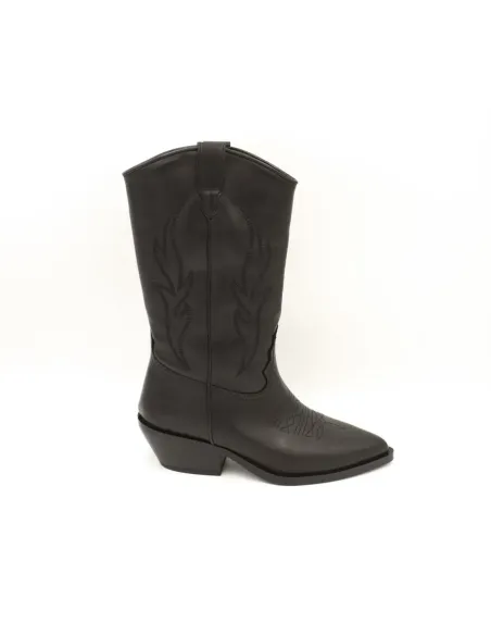 Botas Camperas Mujer Alpe 5255 Negras | Marva Zapatería