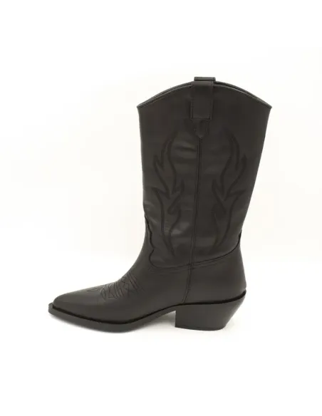 Botas Camperas Mujer Alpe 5255 Negras | Marva Zapatería